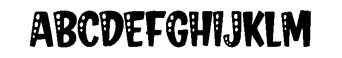 TinyRex Font UPPERCASE