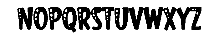 TinyRex Font UPPERCASE