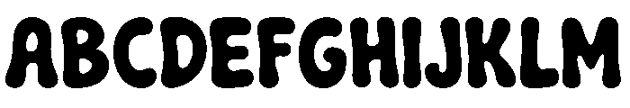 Tired Mood Font UPPERCASE