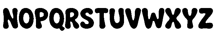 Tired Mood Font UPPERCASE