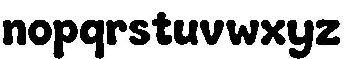 Tired Mood Font LOWERCASE