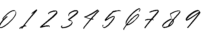 Tirgola Italic Font OTHER CHARS