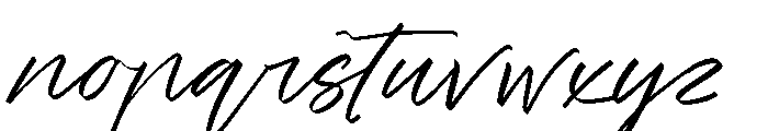 Tirgola Font LOWERCASE