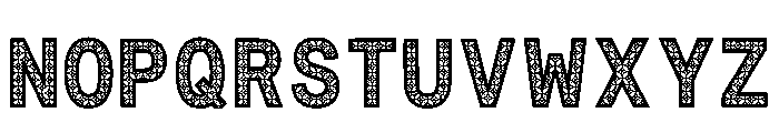 Tisza Regular Font UPPERCASE
