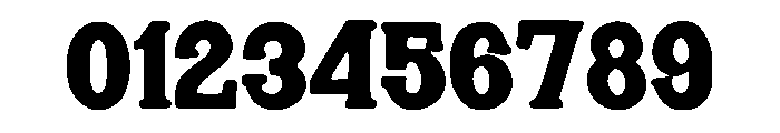 Titans_Trail Font OTHER CHARS