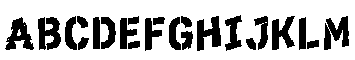 Tithonia Regular Font UPPERCASE