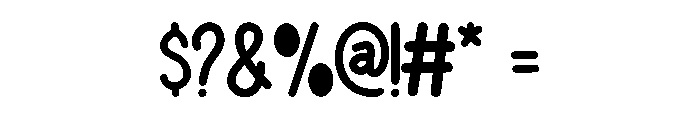 Title Lips Regular Font OTHER CHARS