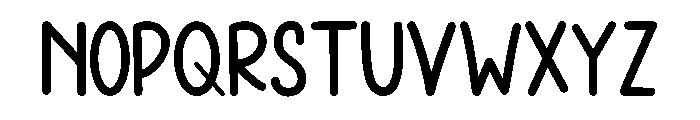 Title Lips Regular Font UPPERCASE