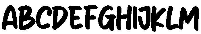 Tixt Font UPPERCASE