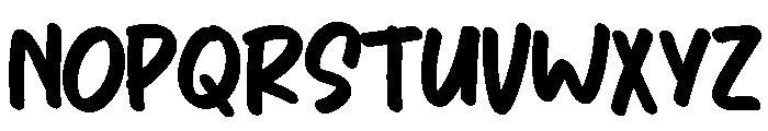 Tixt Font UPPERCASE