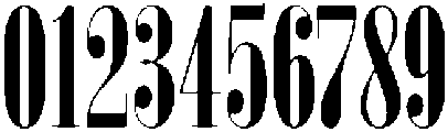 TIARA Regular otf (400) Font OTHER CHARS