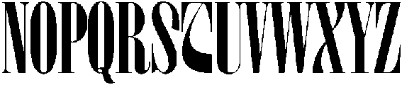 TIARA Regular otf (400) Font UPPERCASE