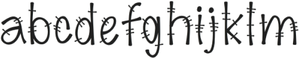 TickTick otf (400) Font LOWERCASE