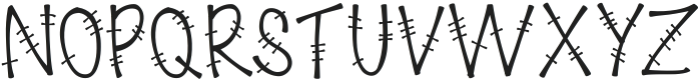 TickTick ttf (400) Font UPPERCASE