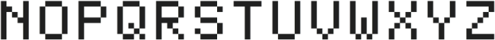 Tickerbit mono otf (400) Font UPPERCASE
