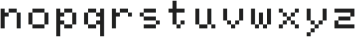 Tickerbit mono otf (400) Font LOWERCASE