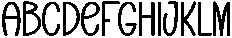 Ticket Trick Regular otf (400) Font UPPERCASE