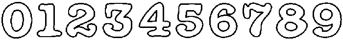 Tickle Trace Medium otf (500) Font OTHER CHARS