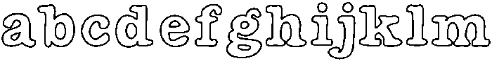 Tickle Trace Medium otf (500) FONT