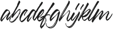 Tiffany Regular otf (400) Font LOWERCASE