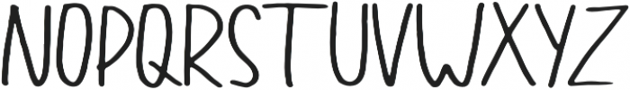 Tiffany Sans Regular otf (400) Font LOWERCASE
