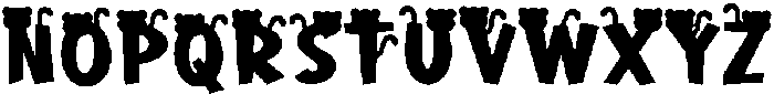 Tiger Craft Regular otf (400) Font UPPERCASE