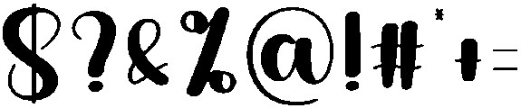 Tiger Regular otf (400) Font OTHER CHARS