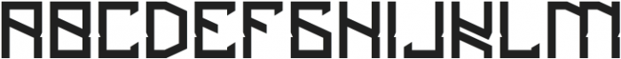 Tigerious otf (400) Font LOWERCASE