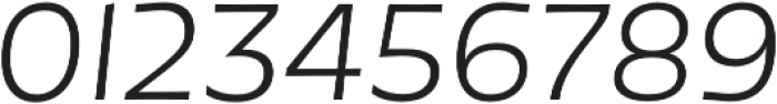 Tikal Sans  Book Italic otf (400) Font OTHER CHARS