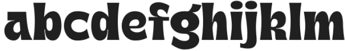 Tikgar Regular otf (400) Font LOWERCASE