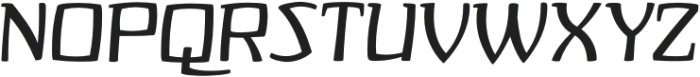 Tiki-Tide Regular otf (400) Font UPPERCASE