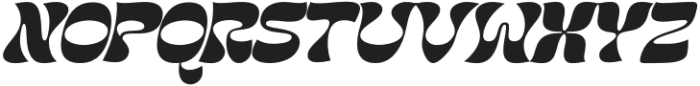 TikiTangle-Italic otf (400) Font UPPERCASE