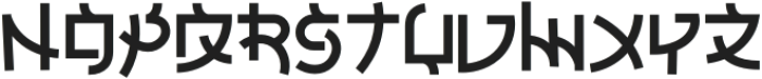 Tikoa otf (400) Font UPPERCASE