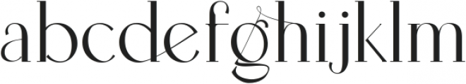 Tilaa Serif Regular ttf (400) Font LOWERCASE