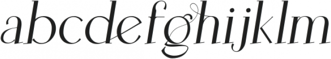 Tilaa Serif RegularItalic ttf (400) Font LOWERCASE