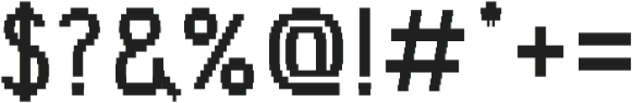 Tilda Pixel otf (400) Font OTHER CHARS