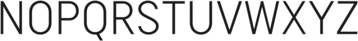 Tilson Light otf (300) Font UPPERCASE