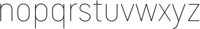 Tilson Thin otf (100) Font LOWERCASE