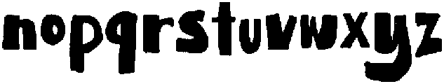 Tiluna Regular otf (400) Font LOWERCASE
