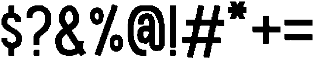 Timber ttf (400) Font OTHER CHARS