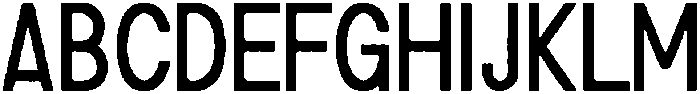 Timber ttf (400) Font UPPERCASE