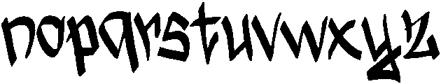 Time Bomb Regular otf (400) Font LOWERCASE