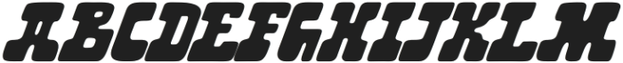 Time Capsule Script Regular otf (400) Font UPPERCASE