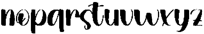 Timeless Romance Regular otf (400) Font LOWERCASE