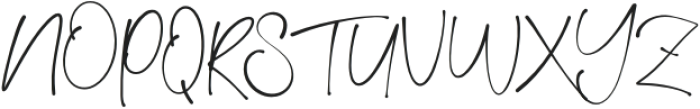 TimelessHandwritenRegular otf (400) Font UPPERCASE