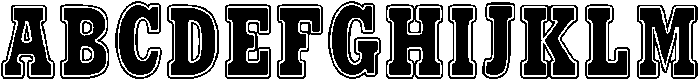 Timeout otf (400) Font UPPERCASE