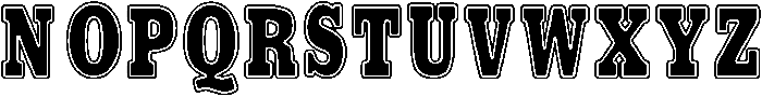 Timeout otf (400) Font UPPERCASE