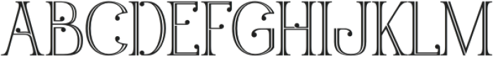 Timesky Regular otf (400) Font UPPERCASE