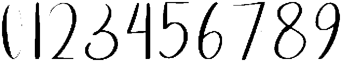 Timing Regular otf (400) Font OTHER CHARS