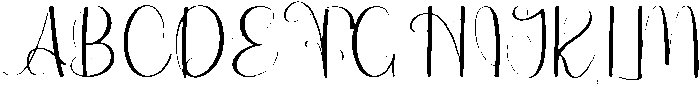 Timing Regular otf (400) Font UPPERCASE